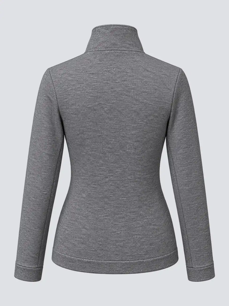 Athleisure jacket plain back garment visualization