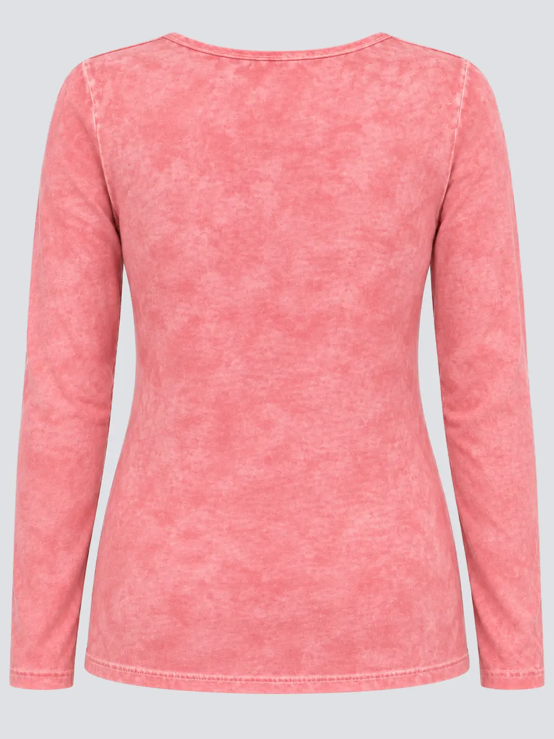 Women's rose mineral wash T-shirt back